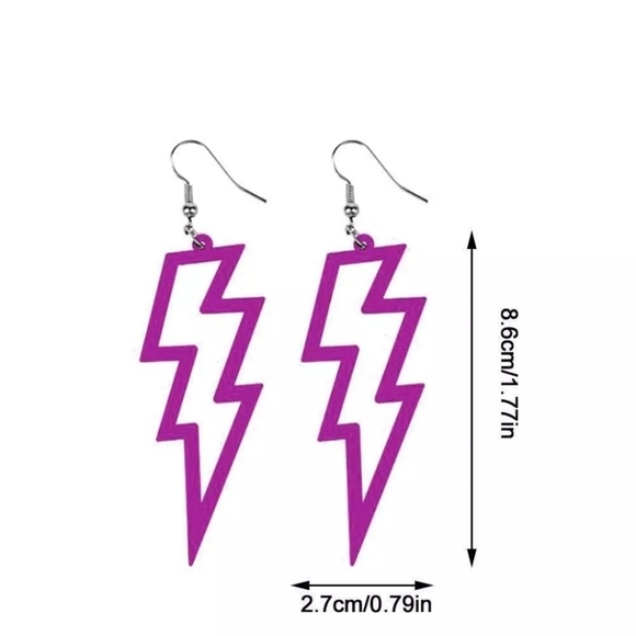 ⚡️ earrings 💜 - Picture 2 of 3